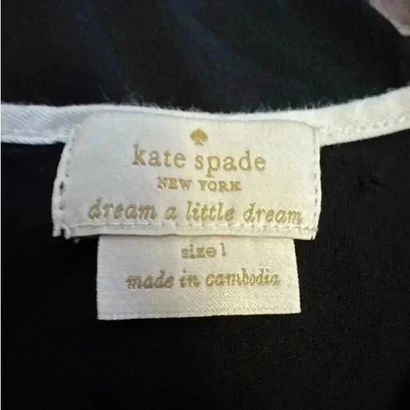 Kate Spade Black Ruffled Peplum Tank - S - Picture 10 of 11